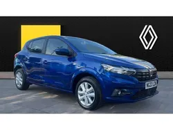 Blue Used 2022 Dacia Sandero Comfort Hatchback | £10,290 (Good price)