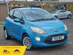 Blue Used 2011 Ford Ka Zetec Hatchback | £4,190 (Fair price)