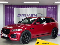 Red Used 2018 Jaguar F-Pace R-Sport SUV | £17,200 (Fair price)