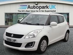 White Used 2016 Suzuki Swift Hatchback | £7,595 (Fair price)