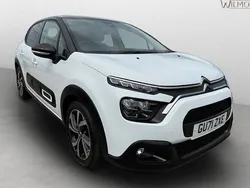 White Used 2021 Citroën C3 PureTech Hatchback | £10,995 (Fair price)