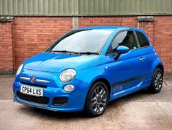Blue Used 2015 Fiat 500 S Hatchback | £4,495 (Fair price)