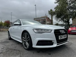 White Used 2017 Audi A6 Black Edition Estate | £11,995 (Fair price)