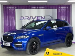 Blue Used 2018 Jaguar F-Pace R-Sport SUV | £20,300 (Fair price)