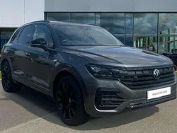 Grey Used 2022 VW Touareg Black Edition SUV | £40,480 (Fair price)