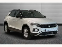 White Used 2023 VW T-Roc Life SUV | £20,890 (Fair price)