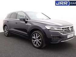 Blue Used 2019 VW Touareg R-line SUV | £22,200 (Fair price)