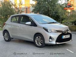 Silver Used 2015 Toyota Yaris Hatchback | £5,295 (Fair price)