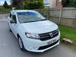 White Used 2013 Dacia Sandero Ambiance Hatchback | £2,390 (Fair price)