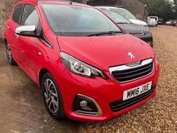 Red Used 2016 Peugeot 108 Allure Hatchback | £5,299 (Fair price)