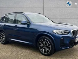 Blue Used 2024 BMW X3 M Sport SUV | £43,490 (A bit pricey)