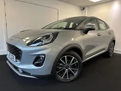 Silver Used 2021 Ford Puma Titanium Hatchback | £17,482 (Fair price)