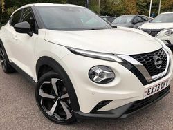 White Used 2023 Nissan Juke Tekna SUV | £18,390 (Fair price)