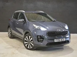 Blue Used 2016 Kia Sportage 3 SUV | £6,995 (Fair price)