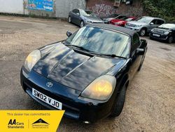 Black Used 2002 Toyota MR2 Cabriolet | £4,250