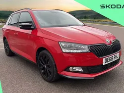 Red Used 2018 Skoda Fabia Monte Carlo Estate | £10,500 (Fair price)