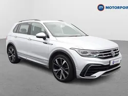 Silver Used 2022 VW Tiguan R-line SUV | £26,999 (A bit pricey)