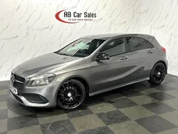 Grey Used 2017 Mercedes A200 AMG line Hatchback | £11,999 (Fair price)