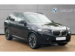 Carbon black Used 2021 BMW iX3 M Sport SUV | £29,995 (Expensive)