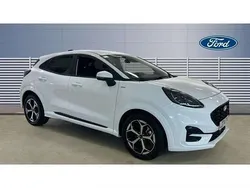 White Used 2024 Ford Puma Gen-E ST-Line SUV | £20,351