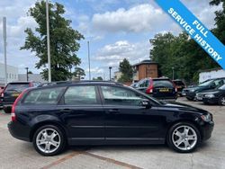 Black Used 2007 Volvo V50 SE Estate | £8,990