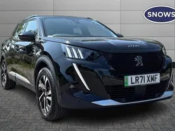 Black Used 2021 Peugeot e-2008 GT SUV | £14,998 (Fair price)