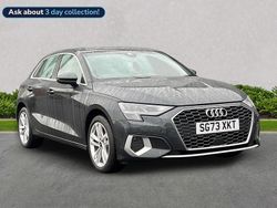 Grey Used 2023 Audi A3 Sport Hatchback | £20,938 (Fair price)
