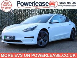 White Used 2022 Tesla Model 3 RWD Sedan | £17,944 (Fair price)