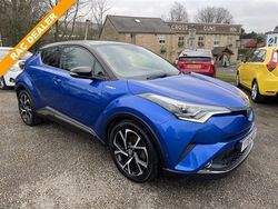 Blue Used 2018 Toyota C-HR SUV | £13,735 (A bit pricey)