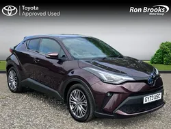 Mauve/purple Used 2023 Toyota C-HR SUV | £24,600 (Fair price)