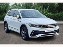 White Used 2023 VW Tiguan R-line Edition SUV | £27,495 (Fair price)