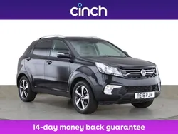 Black Used 2018 Ssangyong Korando SUV | £10,049 (A bit pricey)