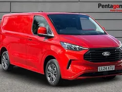 Red Used 2024 Ford Transit Custom Limited Van | £23,795 (Super price)