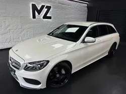 White Used 2015 Mercedes C250 AMG line Estate | £11,465 (Good price)
