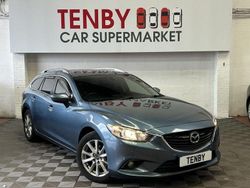 Blue Used 2015 Mazda 6 Estate | £3,795 (Super price)