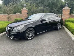 Black Used 2016 Mercedes E350 AMG line Coupe | £11,450 (Good price)