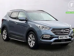 Blue Used 2018 Hyundai Santa Fe SUV | £16,999 (Super price)