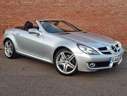 Silver Used 2010 Mercedes SLK200 Cabriolet | £4,995 (Fair price)