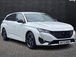 White Used 2022 Peugeot 308 Allure Premium Estate | £17,291 (Fair price)