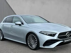 Hightech silver Used 2024 Mercedes A180 AMG Line Premium Plus Hatchback | £30,000