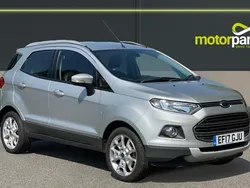 Moondust silver Used 2017 Ford Ecosport Titanium SUV | £7,250 (Fair price)