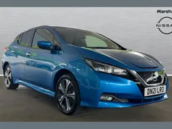 Blue Used 2021 Nissan Leaf N-Connecta Hatchback | £10,402 (Good price)