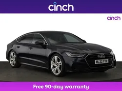 Blue Used 2022 Audi A7 S-Line Hatchback | £29,999 (Good price)
