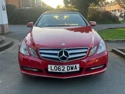 Red Used 2012 Mercedes E250 SE Cabriolet | £4,994 (Fair price)