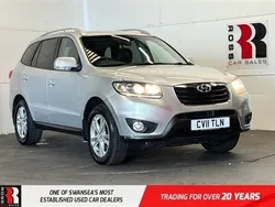 Silver Used 2011 Hyundai Santa Fe Premium SUV | £3,995 (Fair price)