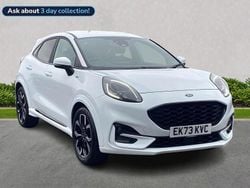 White Used 2023 Ford Puma ST-Line X Hatchback | £15,999 (Fair price)
