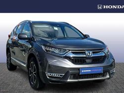 Modern steel metallic Used 2022 Honda CR-V Hybrid SUV | £25,895 (Fair price)