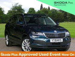 Blue Used 2019 Skoda Karoq SE L SUV | £16,495 (Fair price)