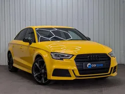 Yellow Used 2017 Audi A3 Black Edition Sedan | £13,295 (Fair price)