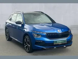 Race blue metallic Used 2024 Skoda Kamiq Monte Carlo SUV | £21,250 (Fair price)